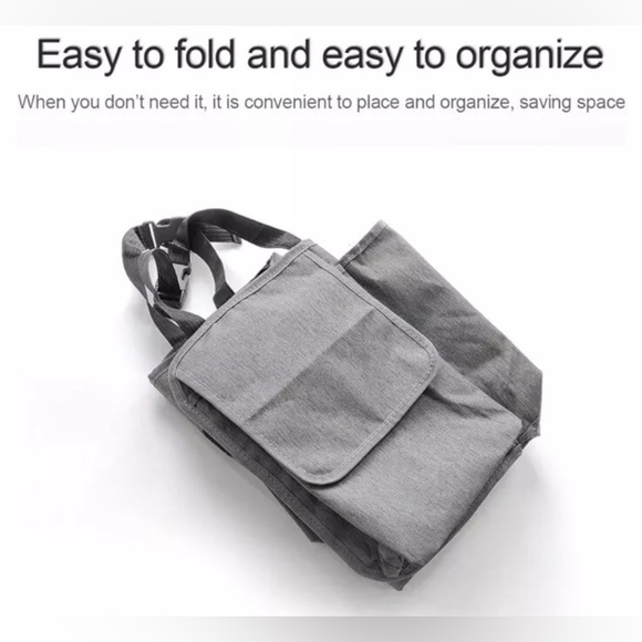 Hanemia Car Trunk Organizer, Backseat Hanging Storage with 4 Large Pockets - Picture 7 of 8